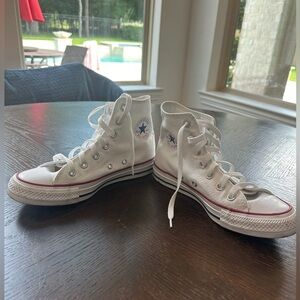 White high top converse